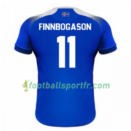 Tenue Islande Finnbogason 11 Domicile Coupe du monde 2018 Maillot de Foot
